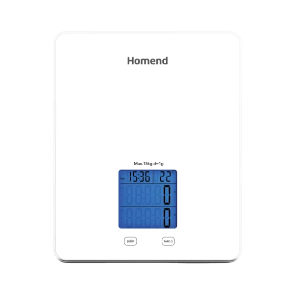 Homend Gramatic 3907H Balance de cuisine Blanc